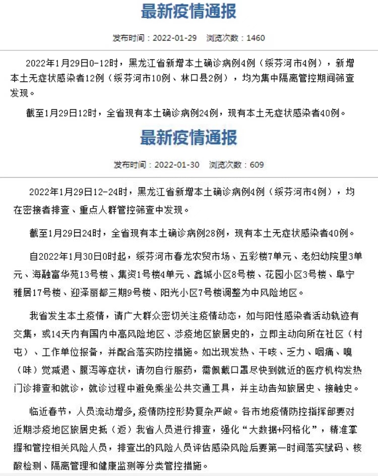 黑龙江新增16例本土确诊病例,黑龙江新增16例本土确诊病例是哪里的