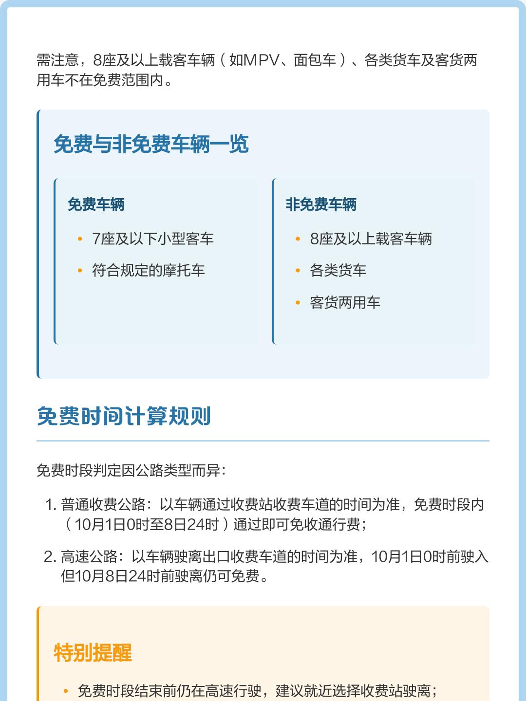 2022国庆节高速公路免费时间︰(国庆高速免费2025免费时间表)