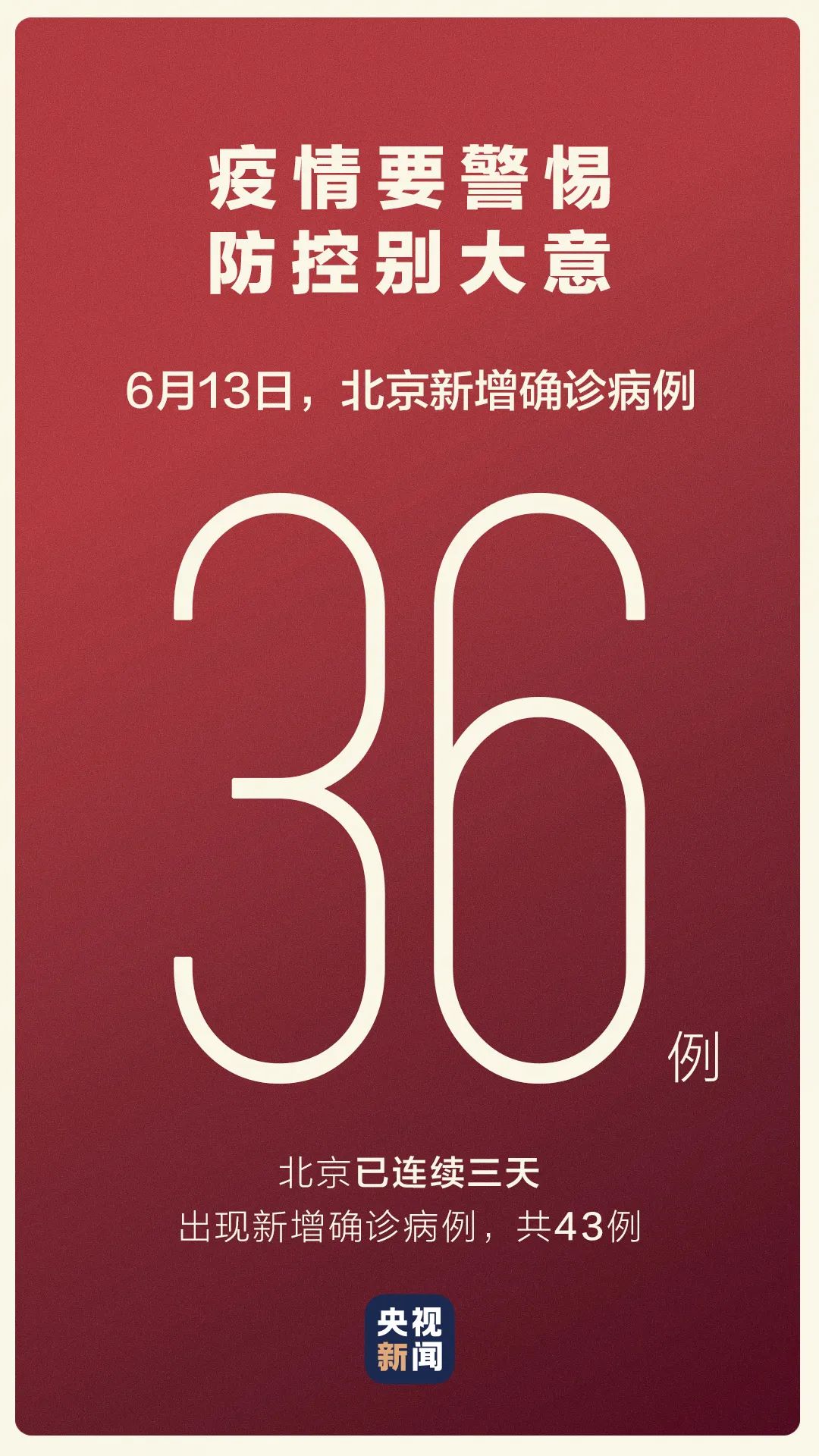 北京新增1中风险地区〃北京新增本土感染50例 详情公布