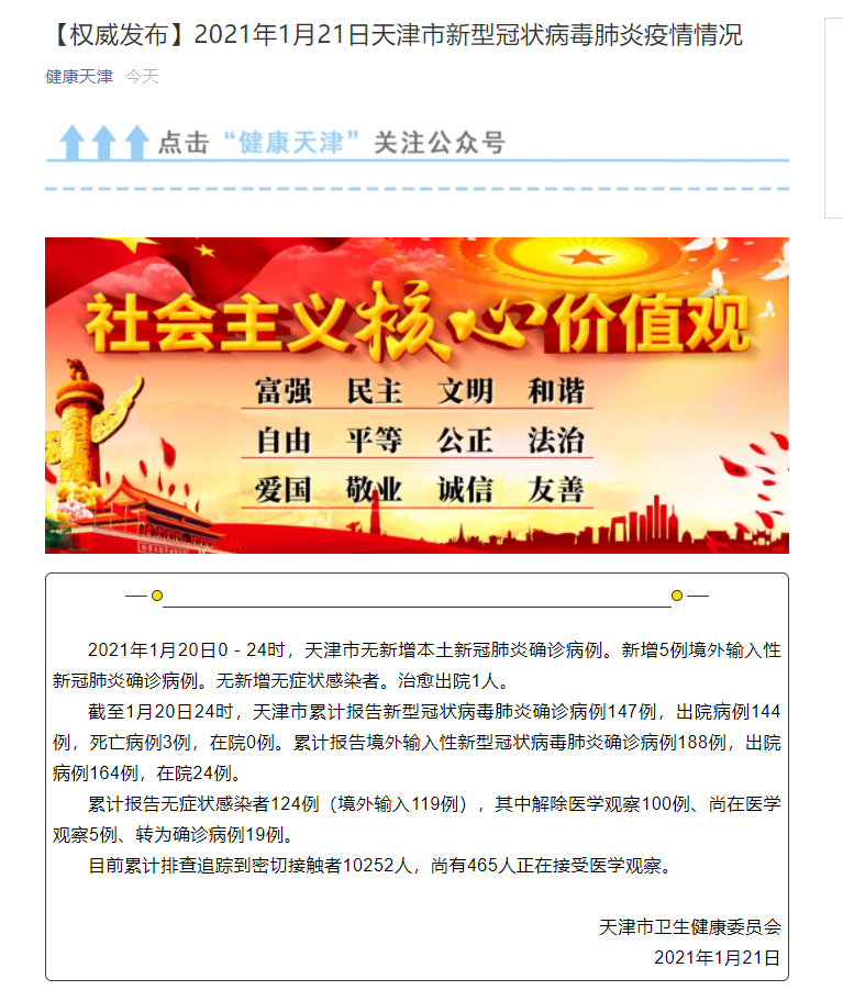 天津最新疫情最新消息︰(天津疾情最新消息)