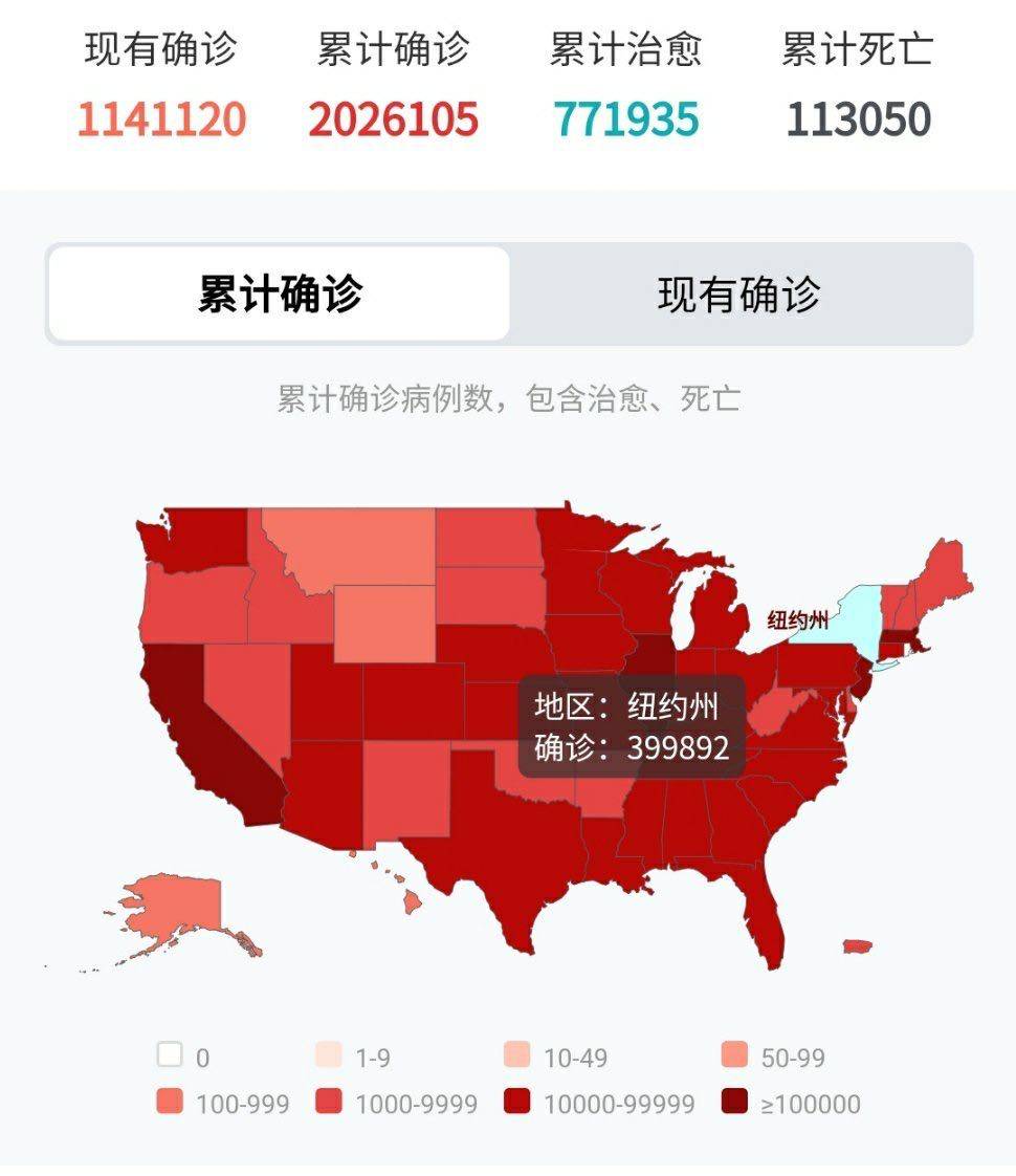 美国确诊超12万例〃美国累计确诊超亿例新冠病例-第2张图片