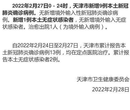 【天津新增20例本土无症状/天津新增病例】