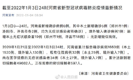 河南新增本土无症状24例-河南昨增本土192 1026-第2张图片